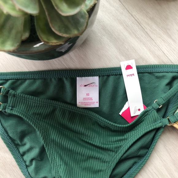 🎃 Green swim bikini bottoms  BOGO 1/2 OFF! - Picture 4 of 6